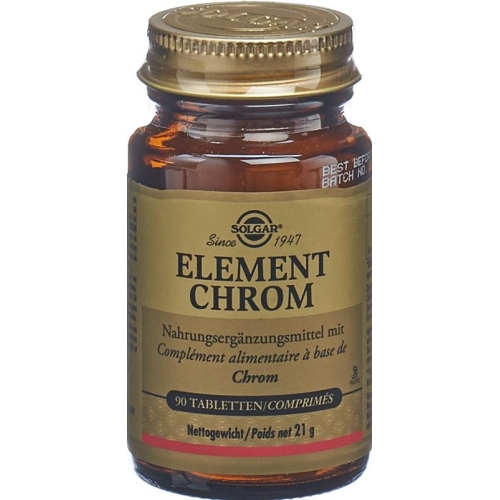 Solgar Element Chrom Tabletten (neu) Flasche 90 Stück buy online