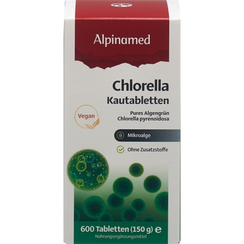 Alpinamed Chlorella Tablets 250mg Tin 600 pieces buy online