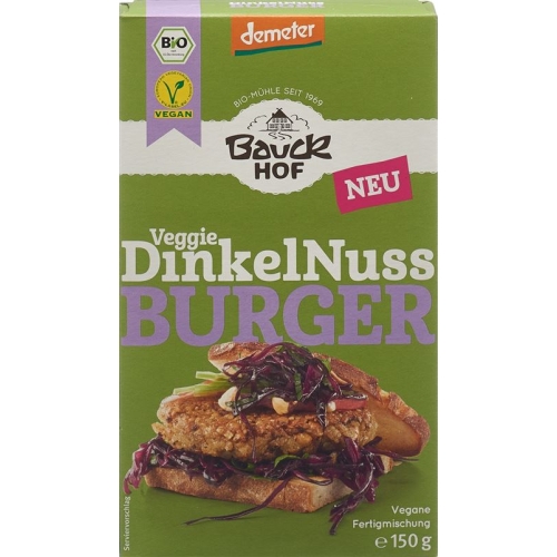 Bauckhof Dinkel-Nuss Burger 150g buy online