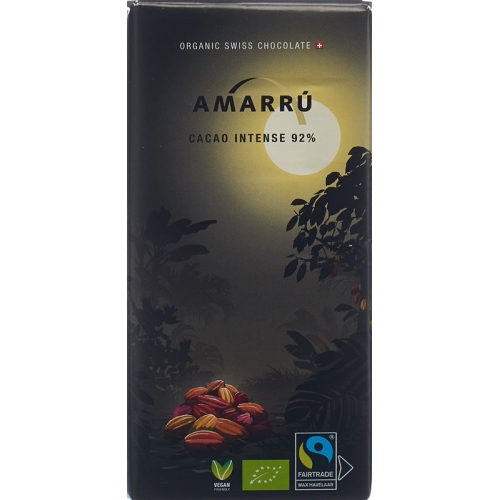 Amarru Cacao Intense 92% Bio Fairtrade 80g buy online