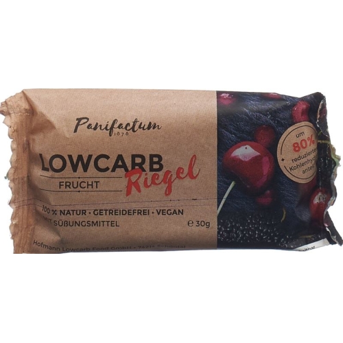 Panifactum Lowcarb Riegel Frucht Glutenfrei 30g buy online