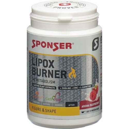 Sponser Lipox Burner Pulver Raspberry Dose 110g buy online