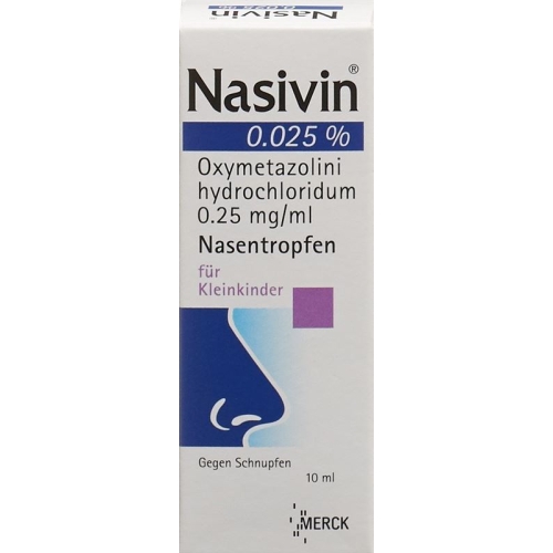 Nasivin Tropfen 0.025% Kind 10ml buy online