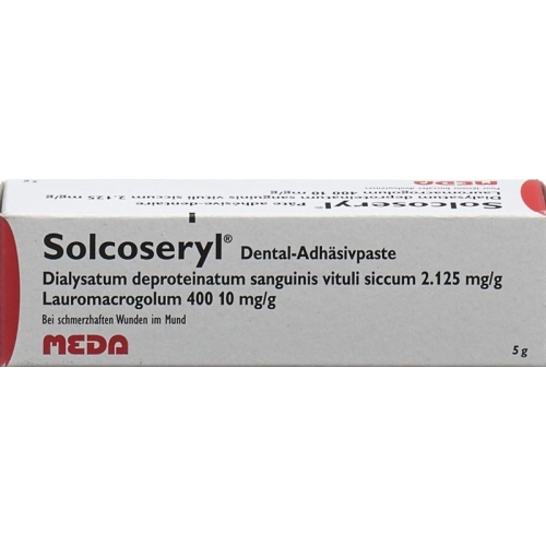 Solcoseryl Dental Adhaesivpaste 5g buy online